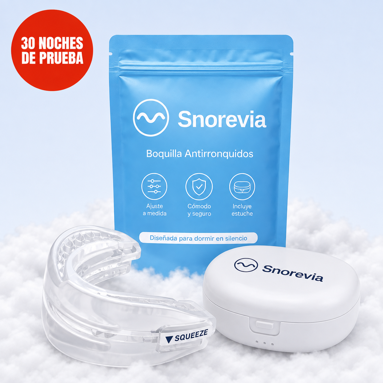 Snorevia® — Boquilla Antirronquidos